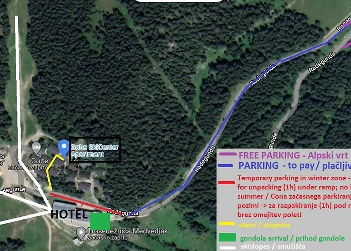 Apartman Golte Skicenter App Mountain View With Balcony Mozirje